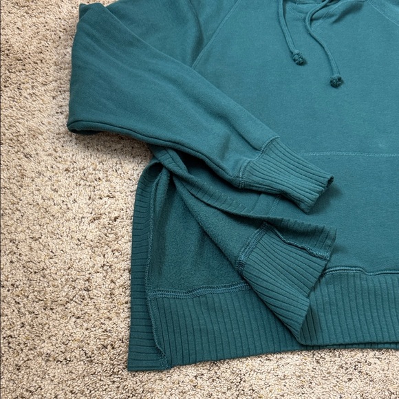 SO Teal Hoodie with Slits Up Sides - Picture 4 of 4
